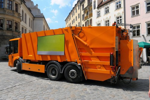 Different sizes of skip containers for various projects